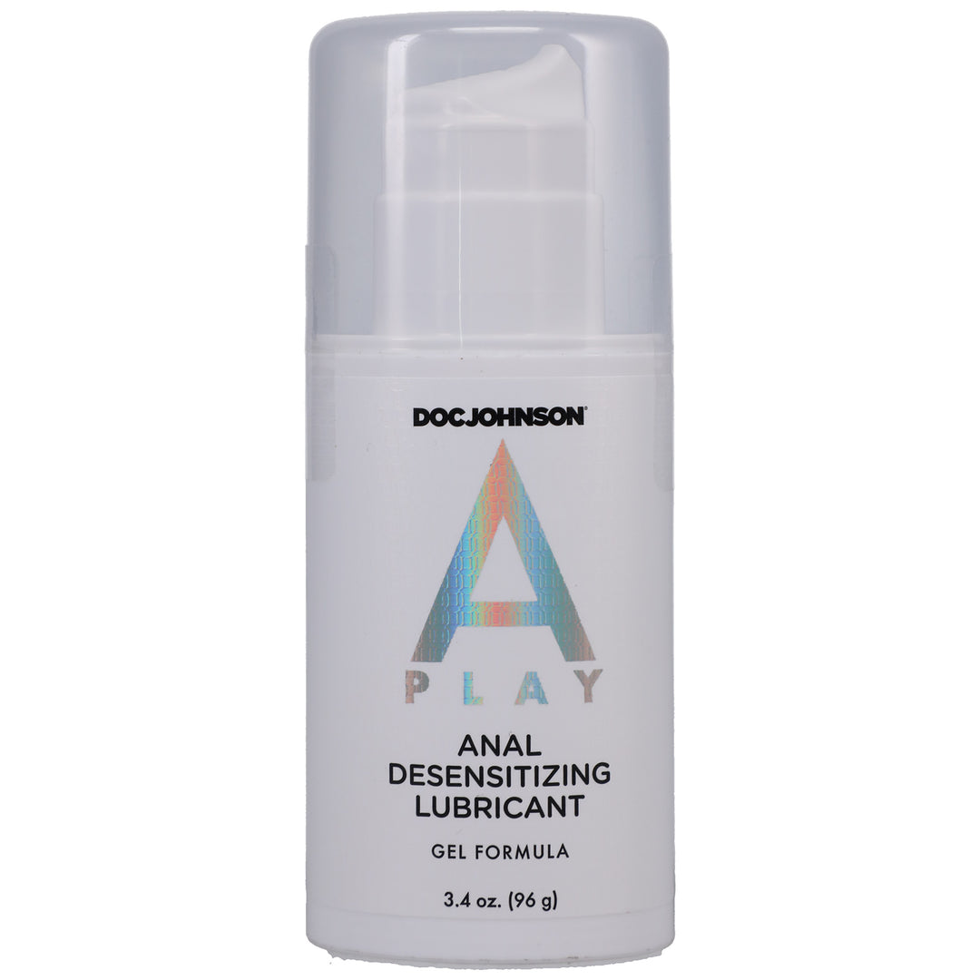 A-Play - Anal Desensitizing Lubricant - Gel Formula - 3.4 Fl. Oz. - Bulk