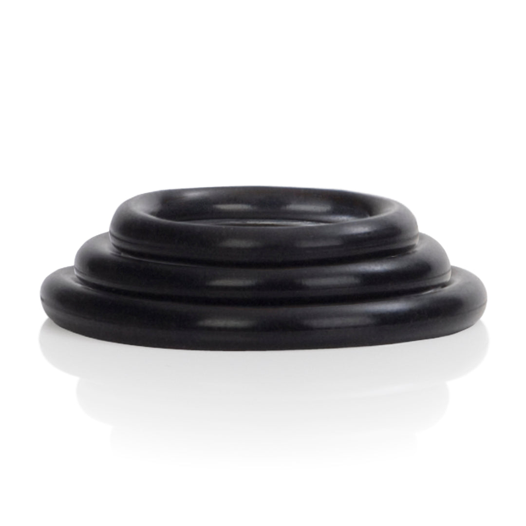Silicone Support Rings - Black