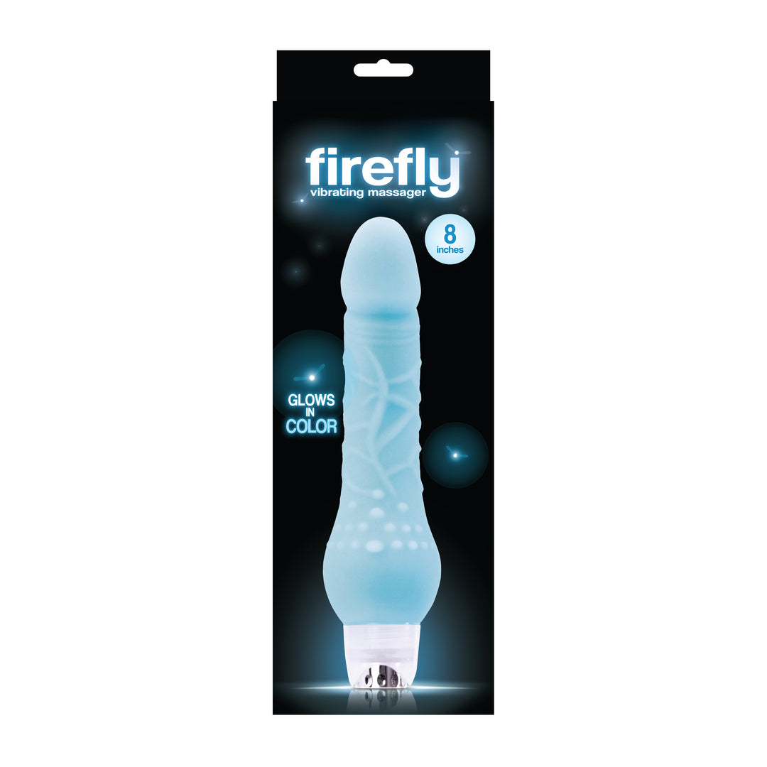 Firefly 8 Inch Vibrating Massager - Blue