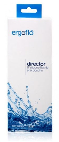 Ergoflo Director 8 Inch Silicone Flex - Tip Anal  Douche