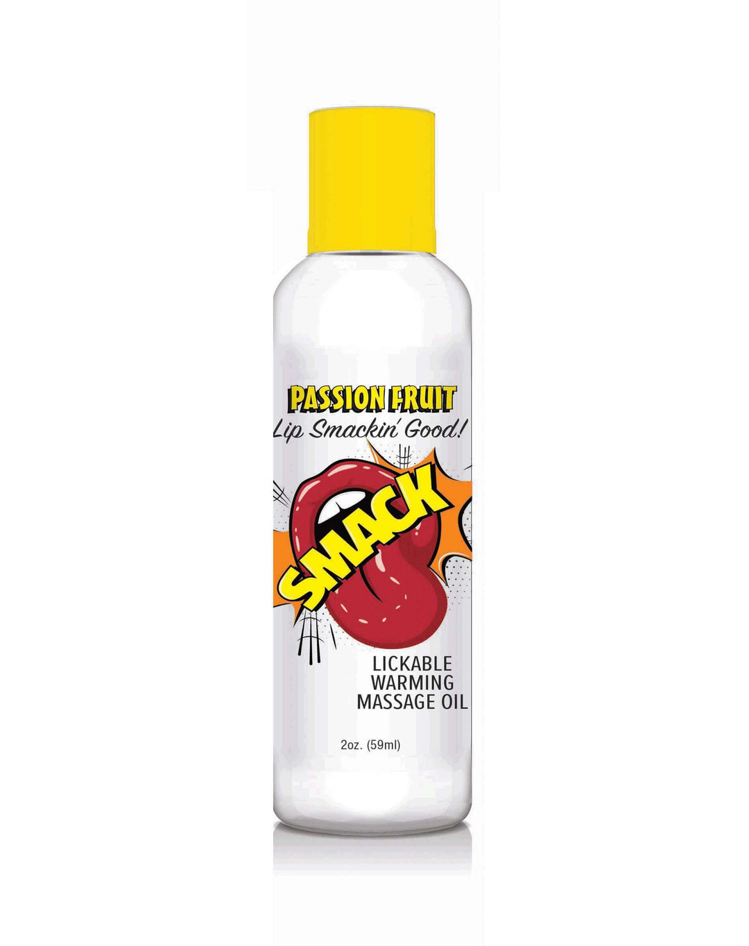 Smack Warming and Lickable Massage Oil - Passion  Fruit 2 Oz