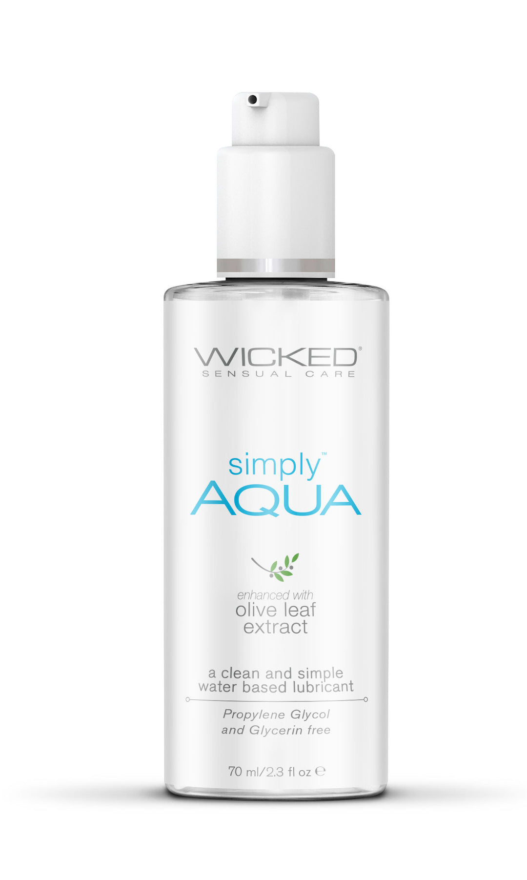 Simply Aqua Fragrance Free Lubricant - 2.3 Fl. Oz.