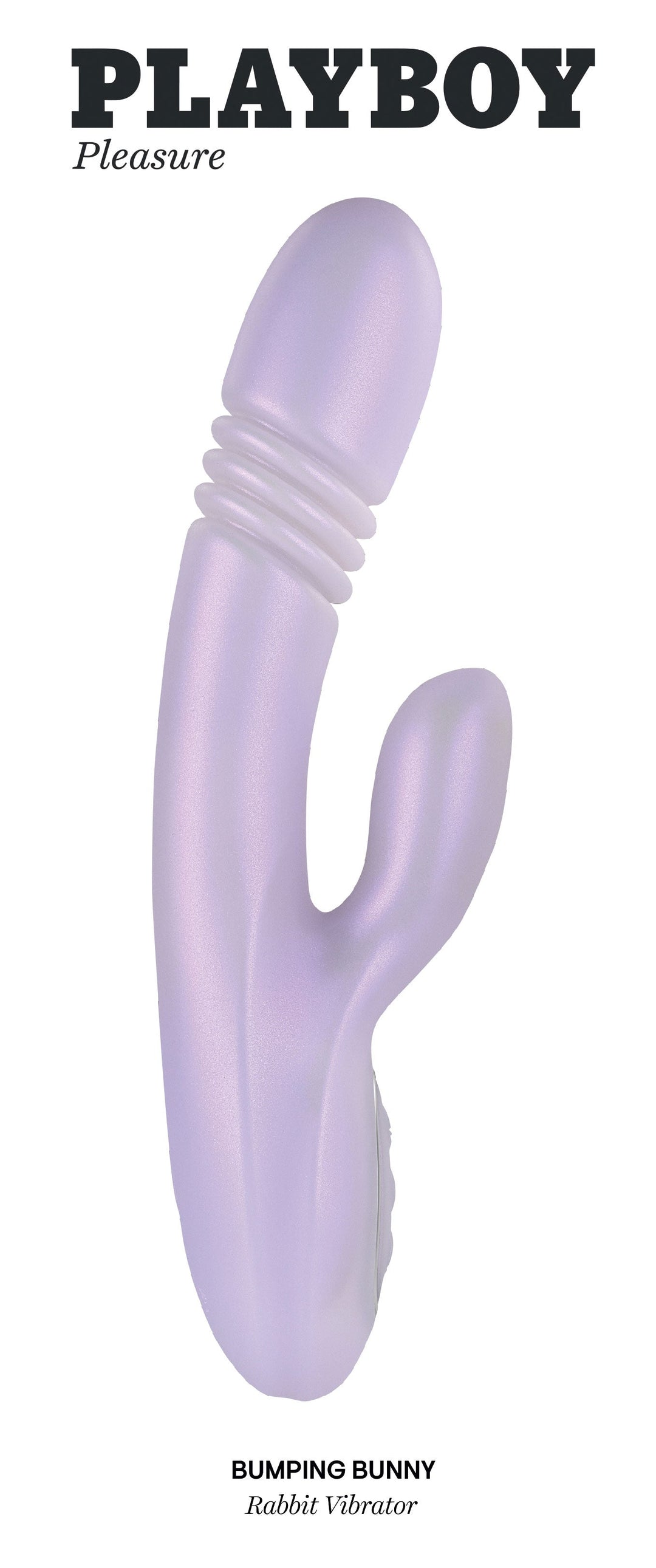 Playboy Pleasure - Bumping Bunny - Rabbit  Vibrator - Opal