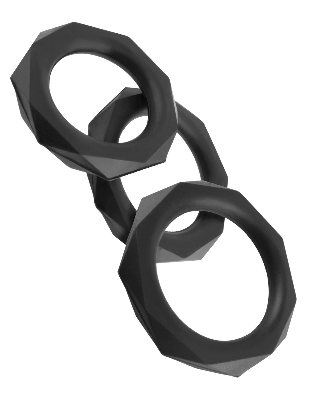 Fantasy C-Ringz Silicone Designer Stamina Set  Black