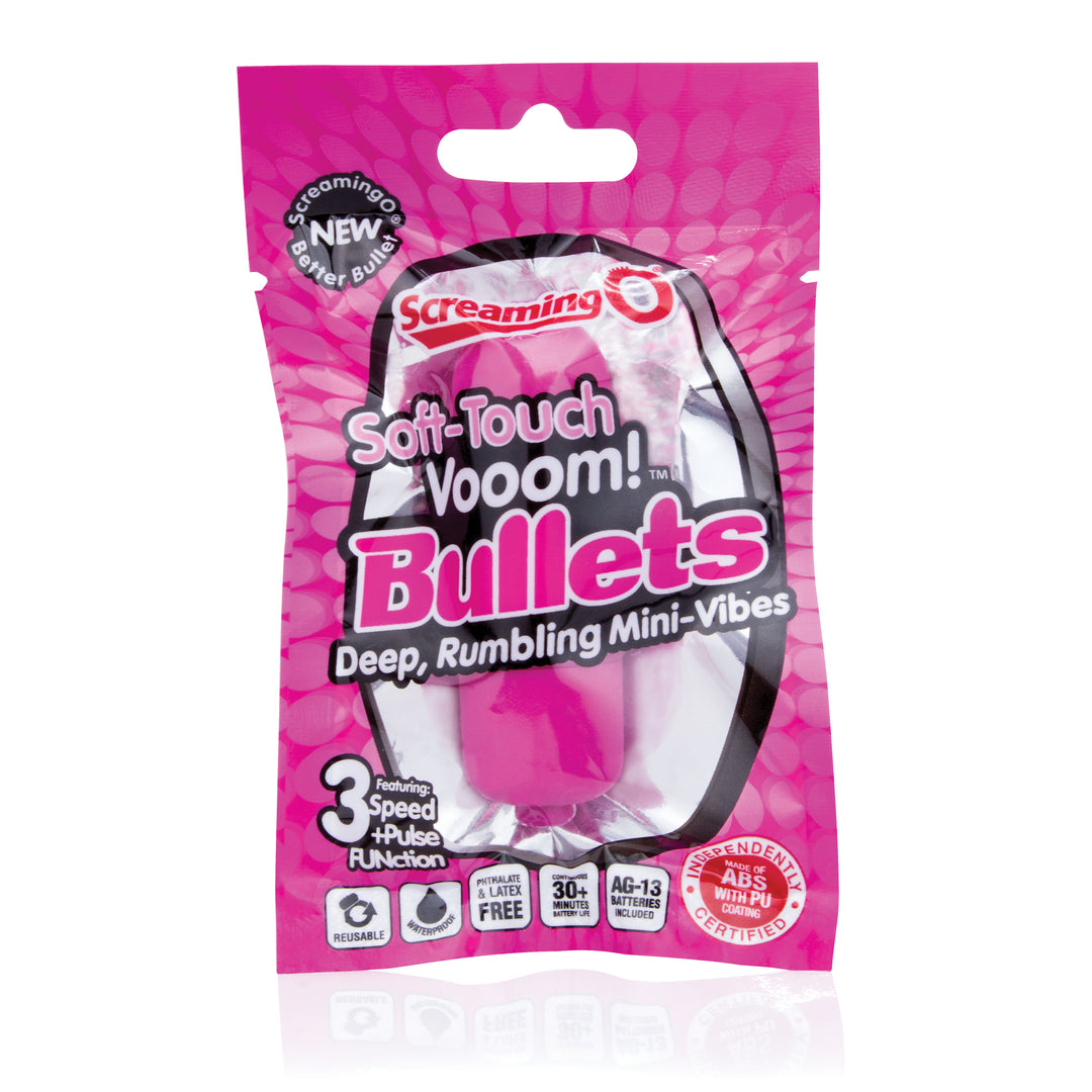 Soft-Touch Vooom! Bullets - Pink