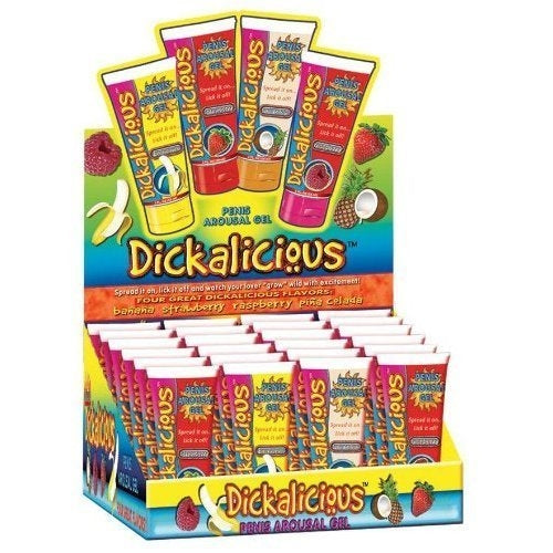 Dickalicious - 24 Piece p.o.p Display - 2 Fl. Oz. Tubes