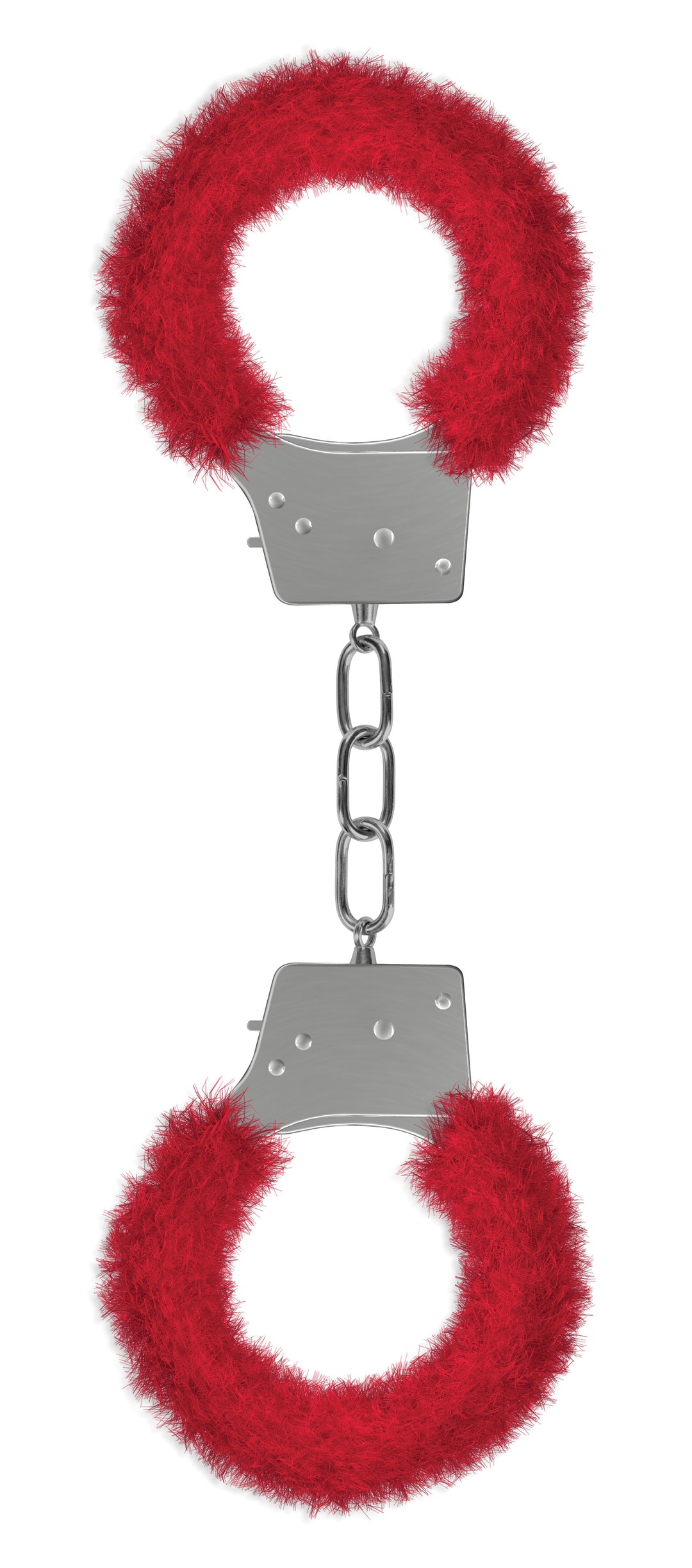 Beginner's Furry Handcuffs - Red