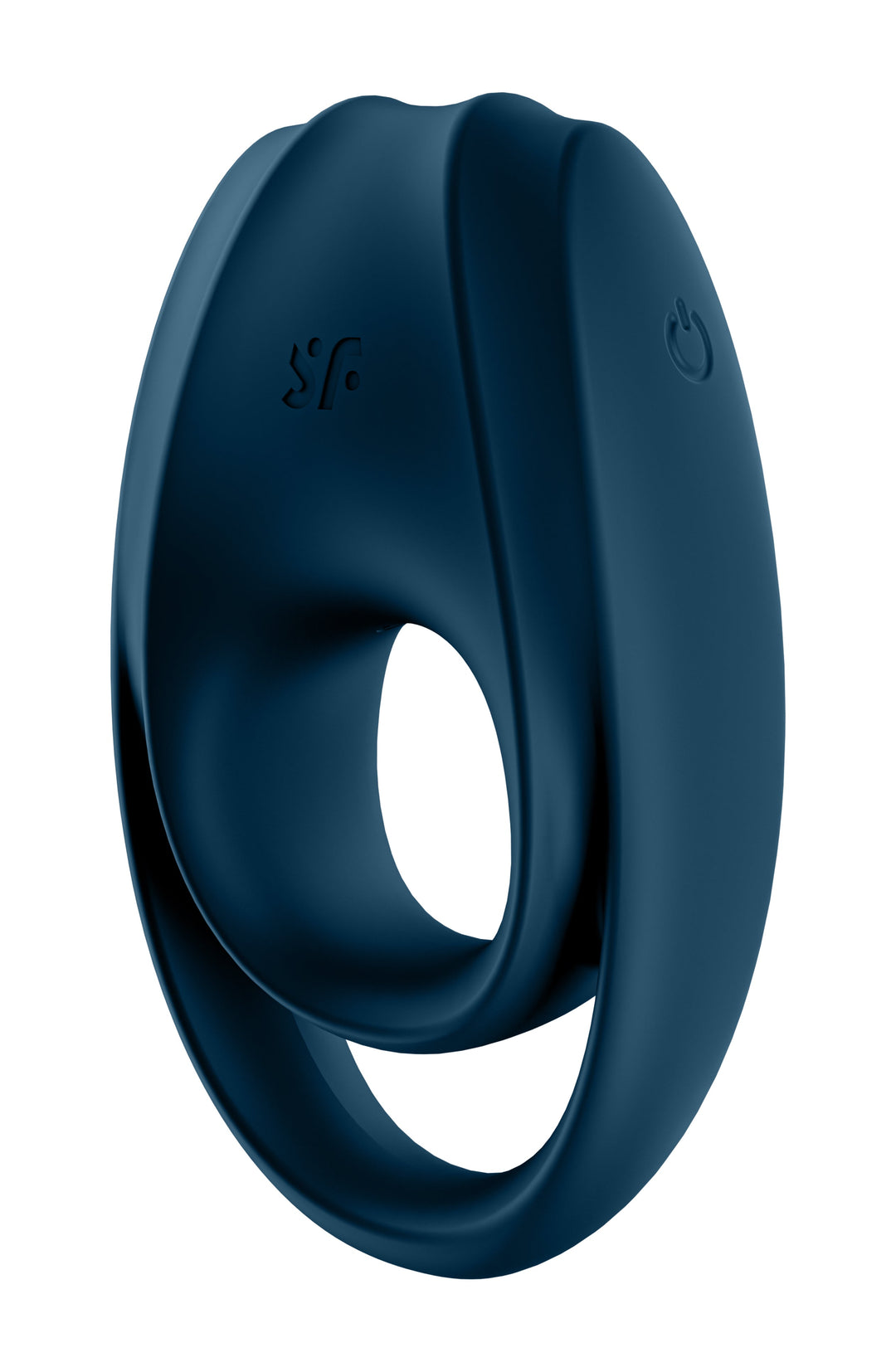 Incredible Duo Ring Vibrator - Dark Blue