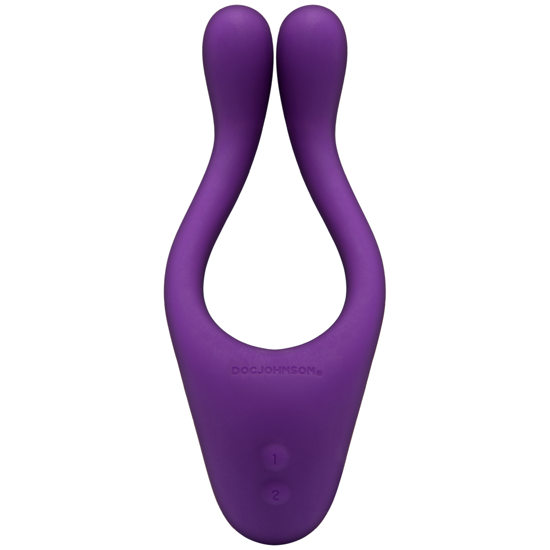 Tryst Multi Erogenous Zone Silicone Massager - Purple