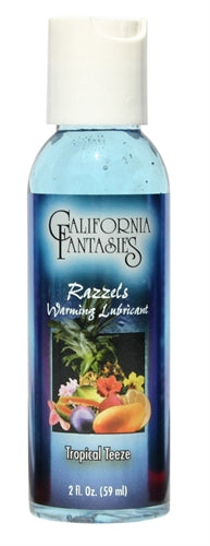 Razzels Warming Lubricant - Tropical Teeze - 2 Oz. Bottle