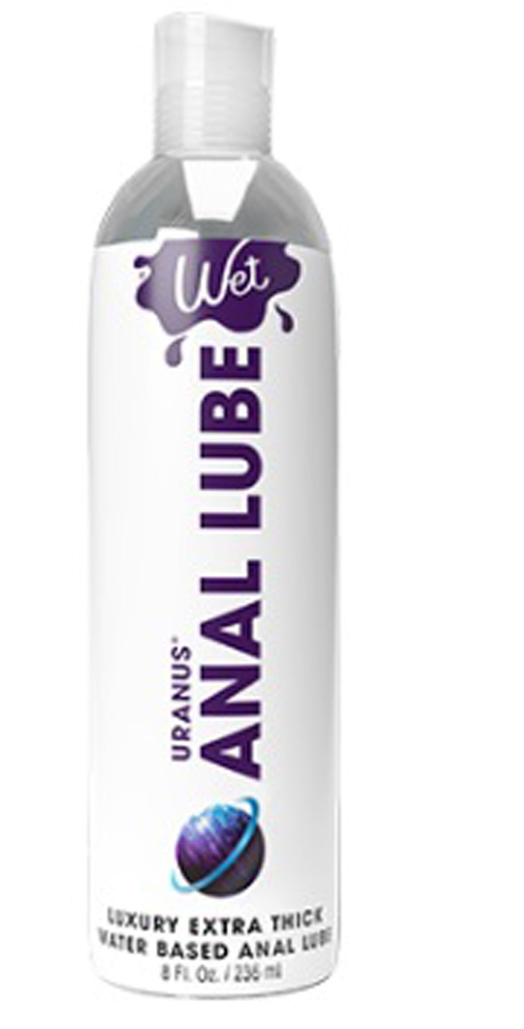 Wet Anal Lube 8oz Uranus Extra Thick Water Based