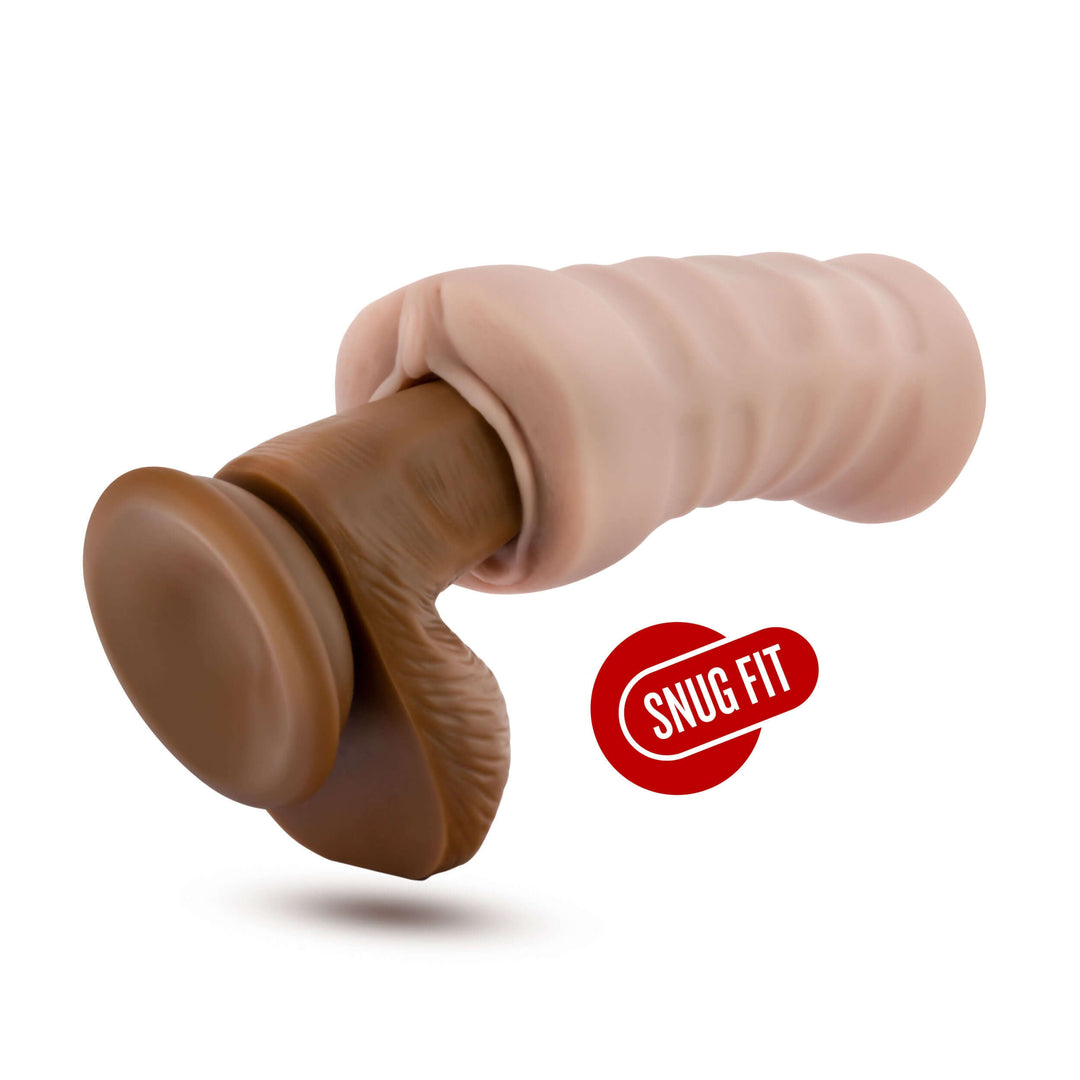 Enlust - Destini - Vibrating Stroker - Beige