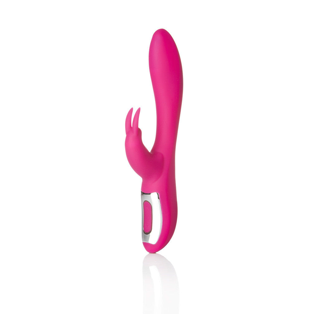 Sensuelle Femme Giselle 10 and 3 Function  Rechargeable Rabbit Massager - Magenta