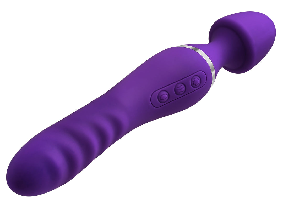 The Dual End Twirling Wand - Purple