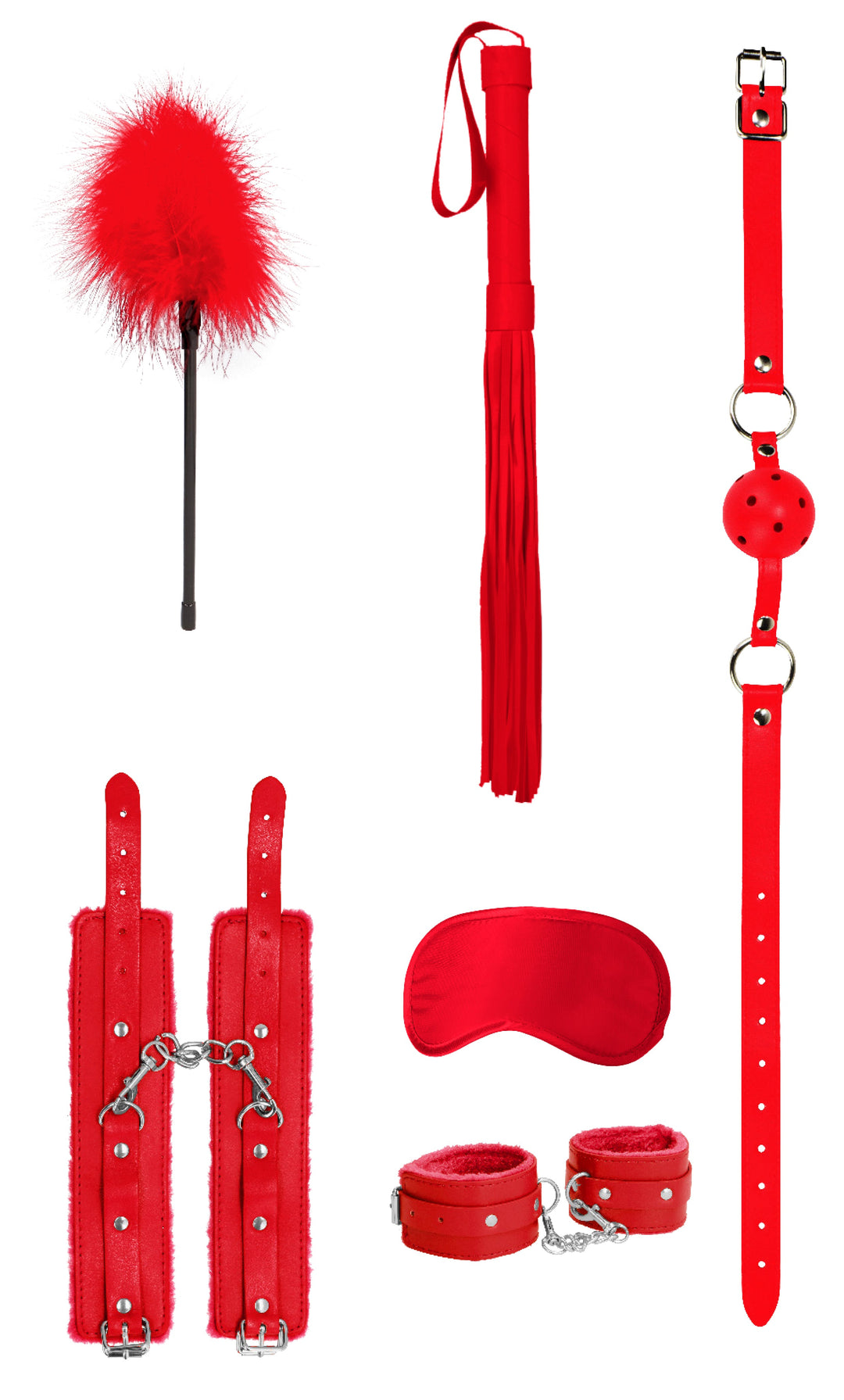 Beginners Bondage Kit - Red