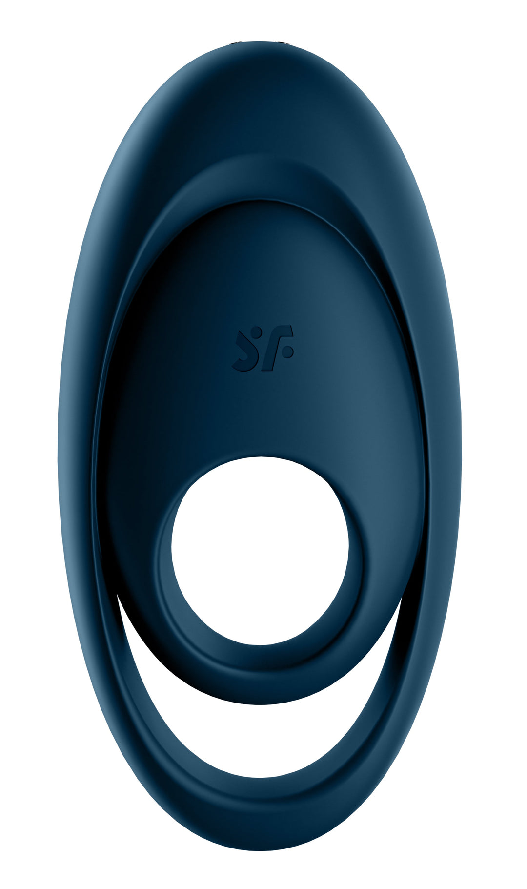 Glorious Duo Ring Vibrator - Dark Blue