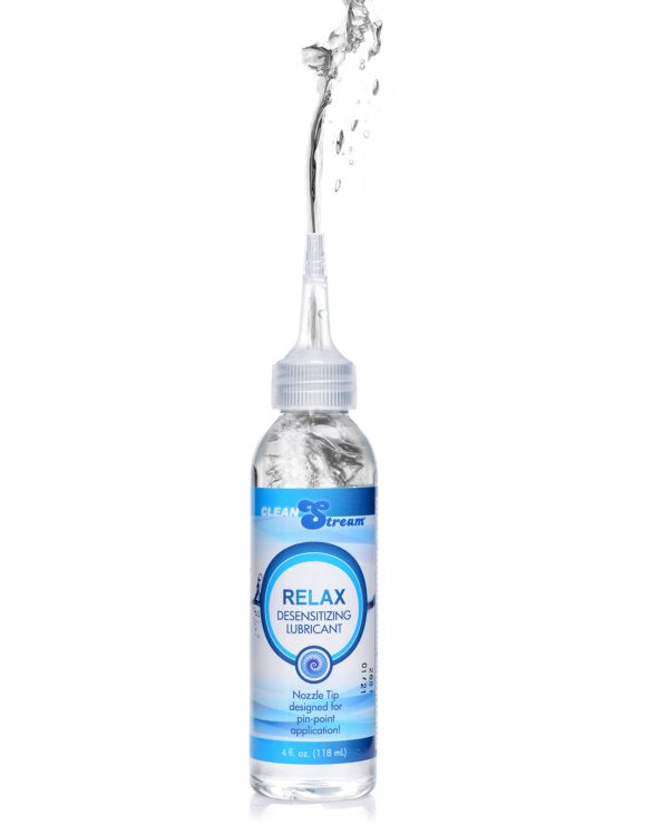 Relax Desensitizing Lubricant With Nozzle Tip - 4  Oz. 118ml