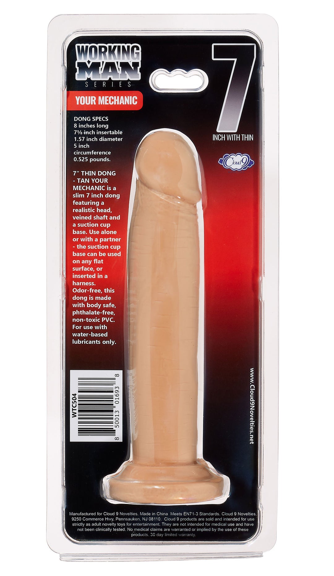 Cloud 9 Working Man 7 Inch- Your Mechanic - Tan