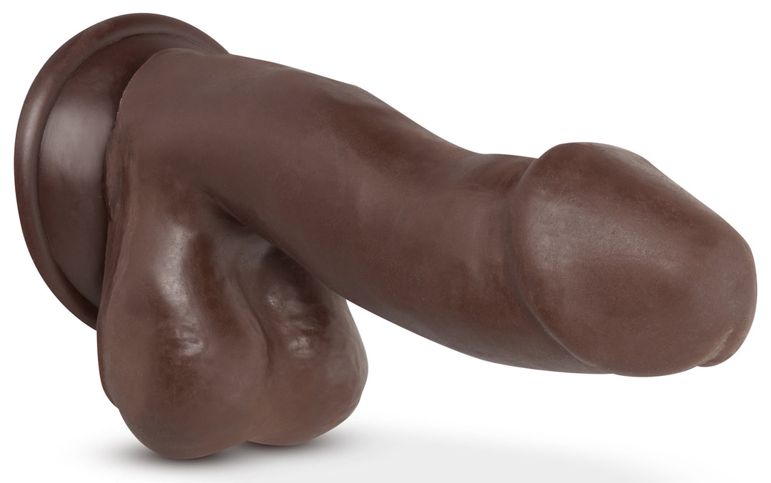 Au Naturel - Troy - 6 Inch Dildo - Chocolate