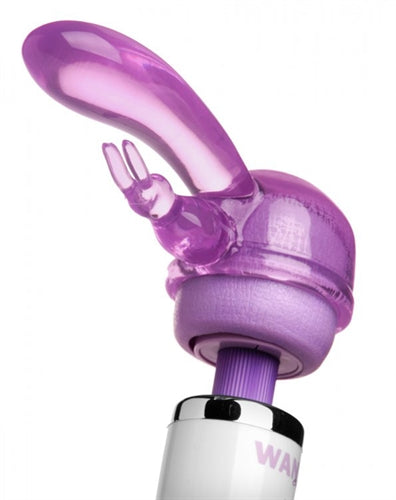 Original Rabbit Dual Stimulation Wand  Attachment - Purple We-Ab935