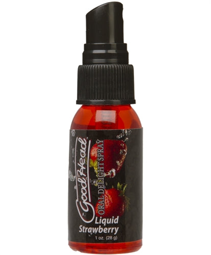 Good Head Oral Delight Spray 1 Oz  - Liquid Strawberry