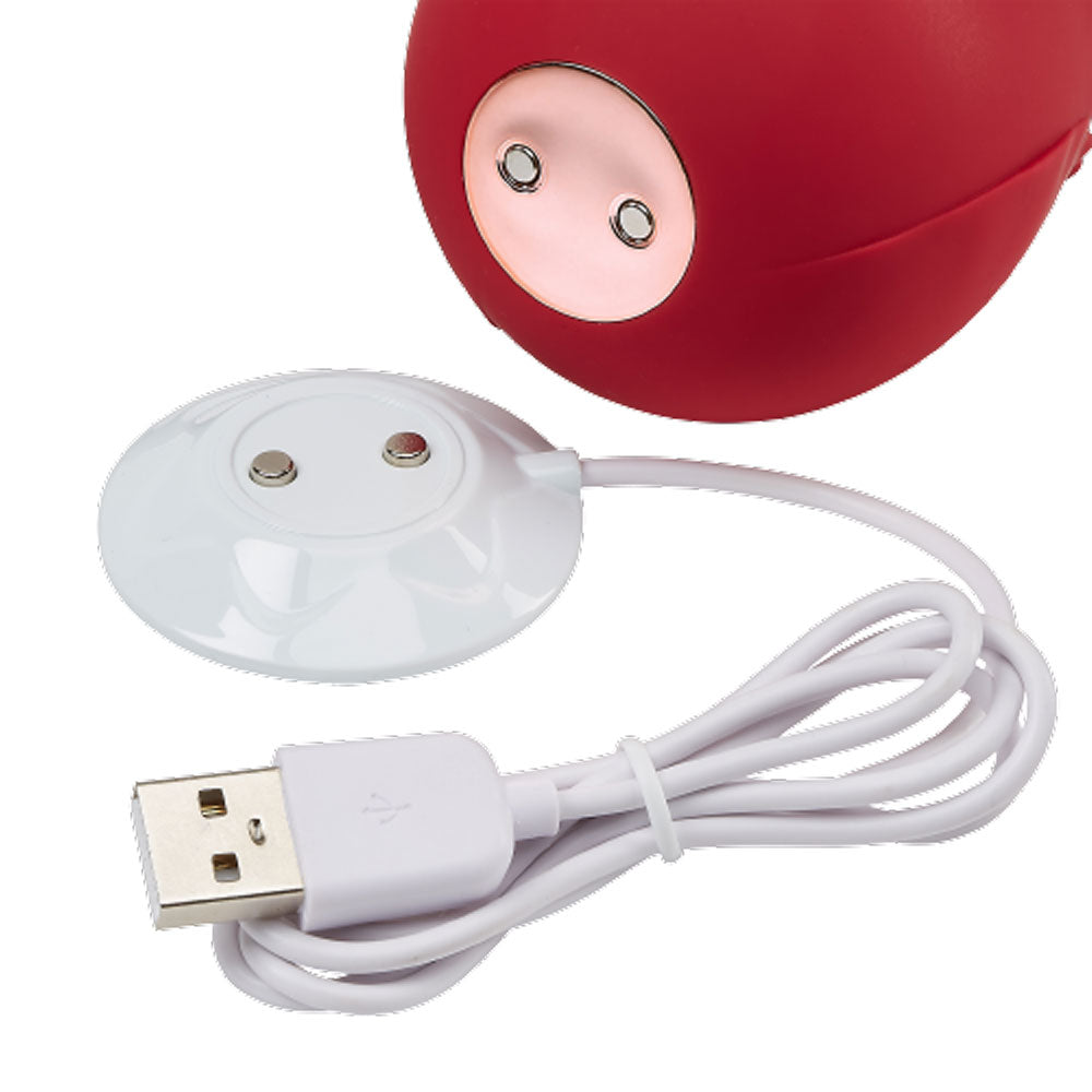 Rose Suction Stimulator - Red