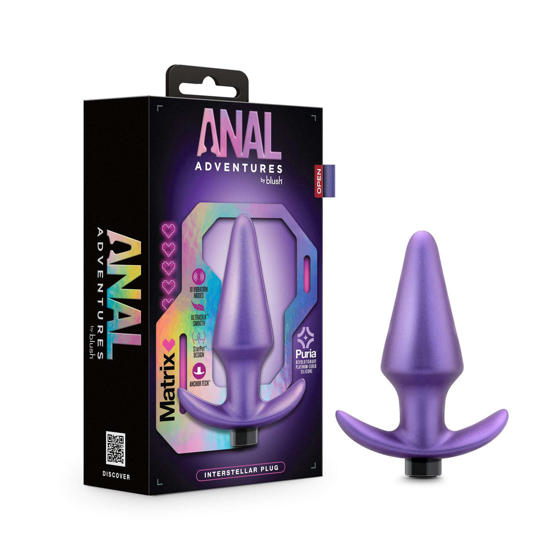 Anal Adventures Matrix - Interstellar Plug - Astro Violet