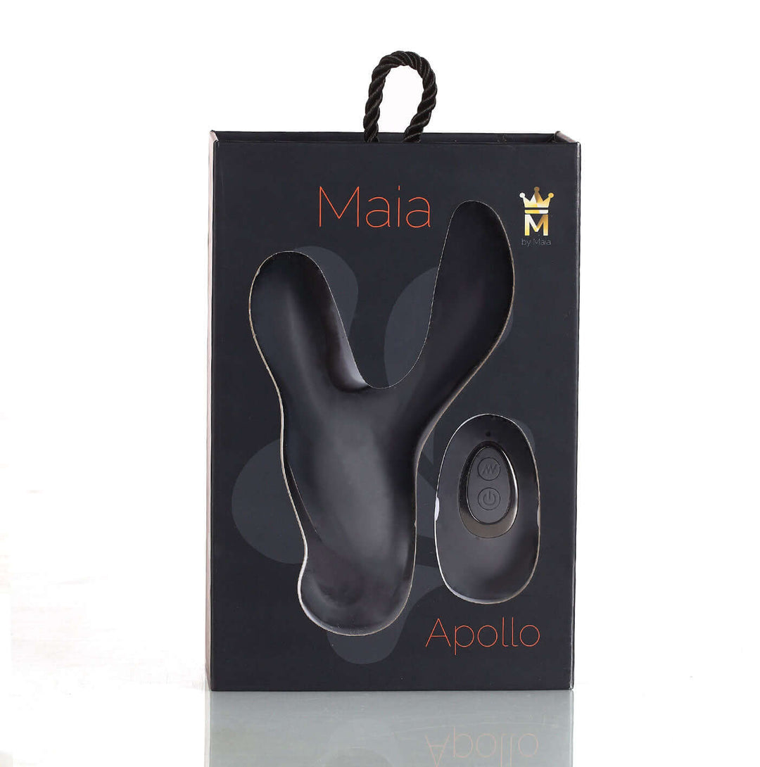 Apollo 15-Function Remote Control Prostate  Massager - Grey