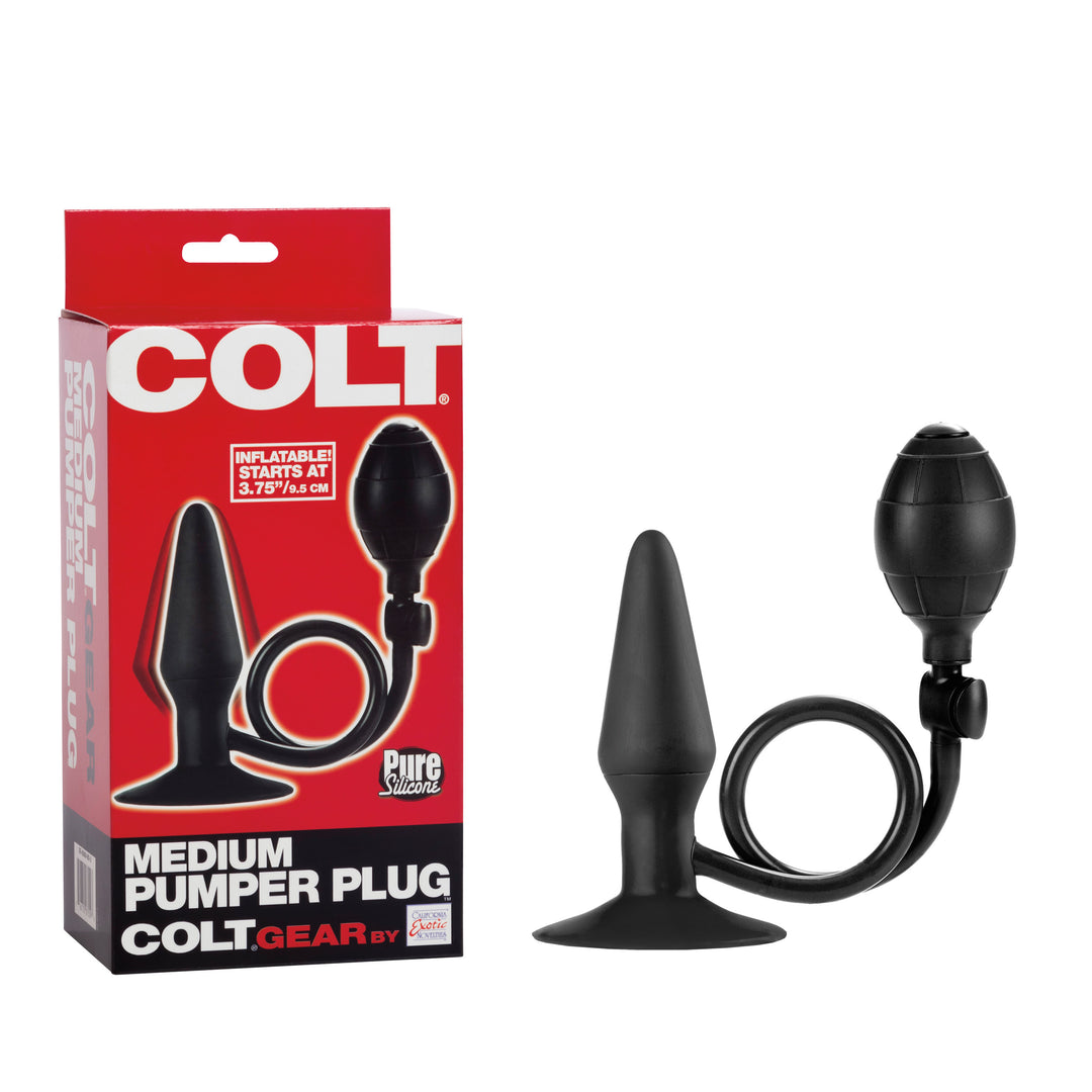 Colt Medium Pumper Plug - Black