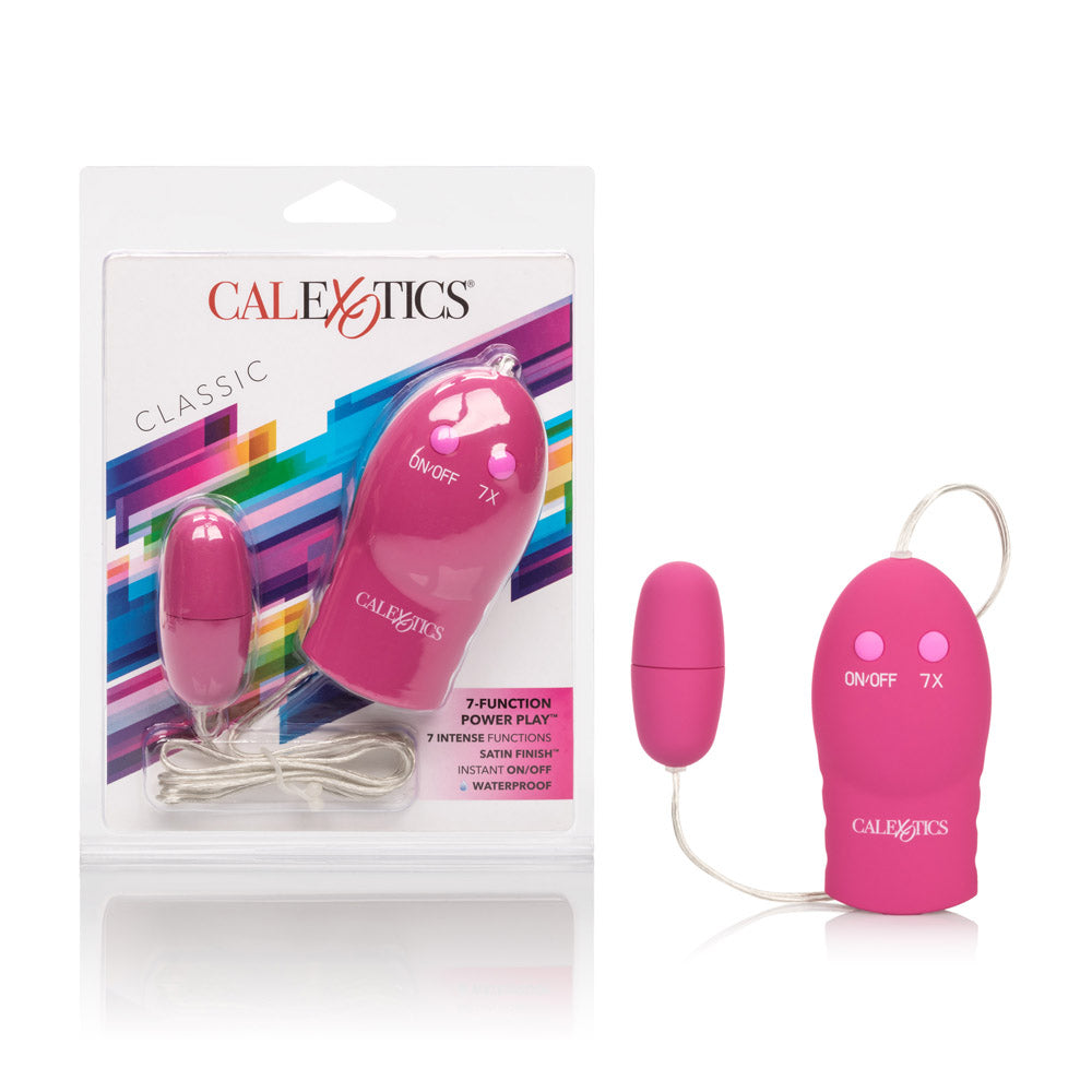 7-Function Power Play Bullet - Pink