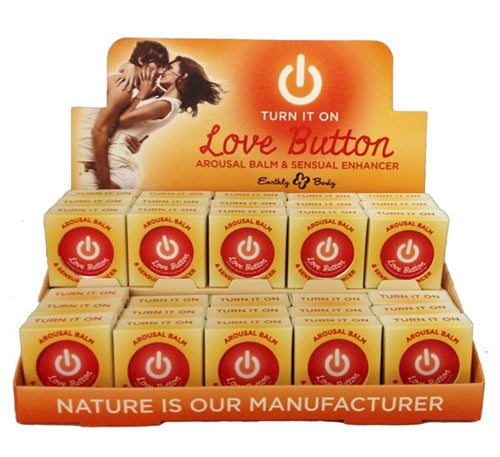 Love Button Arousal Balm - 30 Piece P.O.P. Display