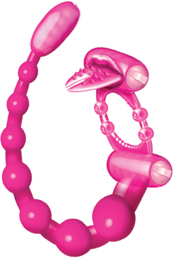 Super Xtreme Vibe Scorpion With Dual Stinger Anal Vibe - Magenta