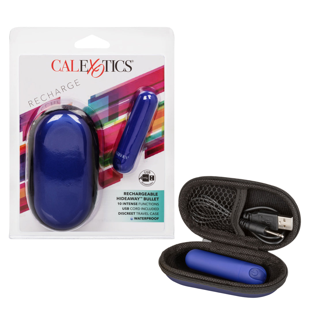 Rechargeable Hideaway Bullet - Blue