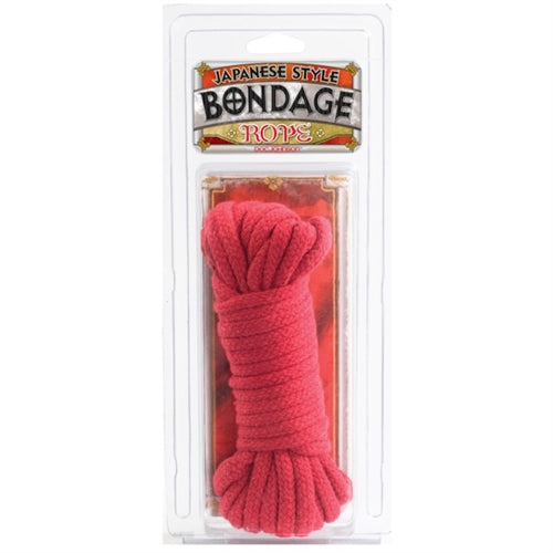 Bondage Rope - Cotton - Japanese Style - Red