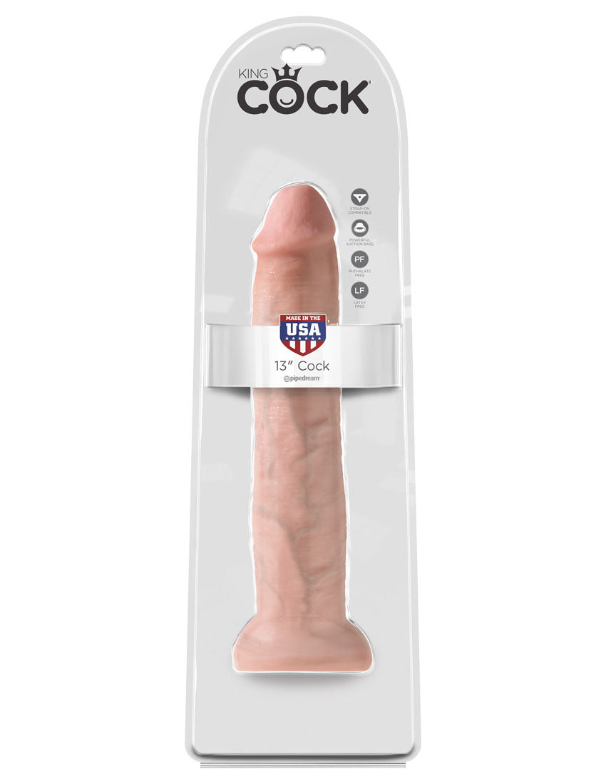 King Cock 13 Inch Cock - Flesh