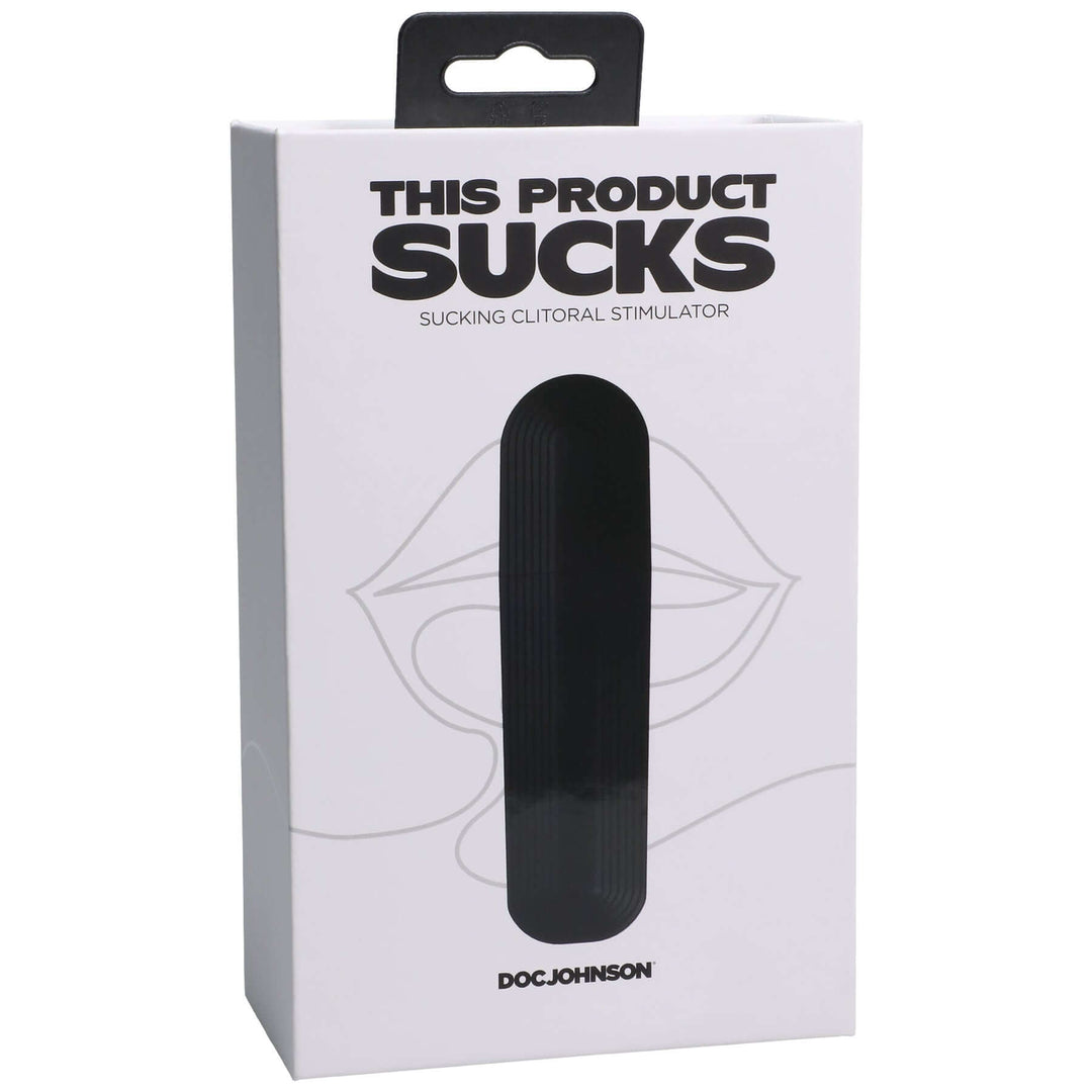 This Product Sucks - Sucking Clitoral Stimulator - Rechargeable - Black