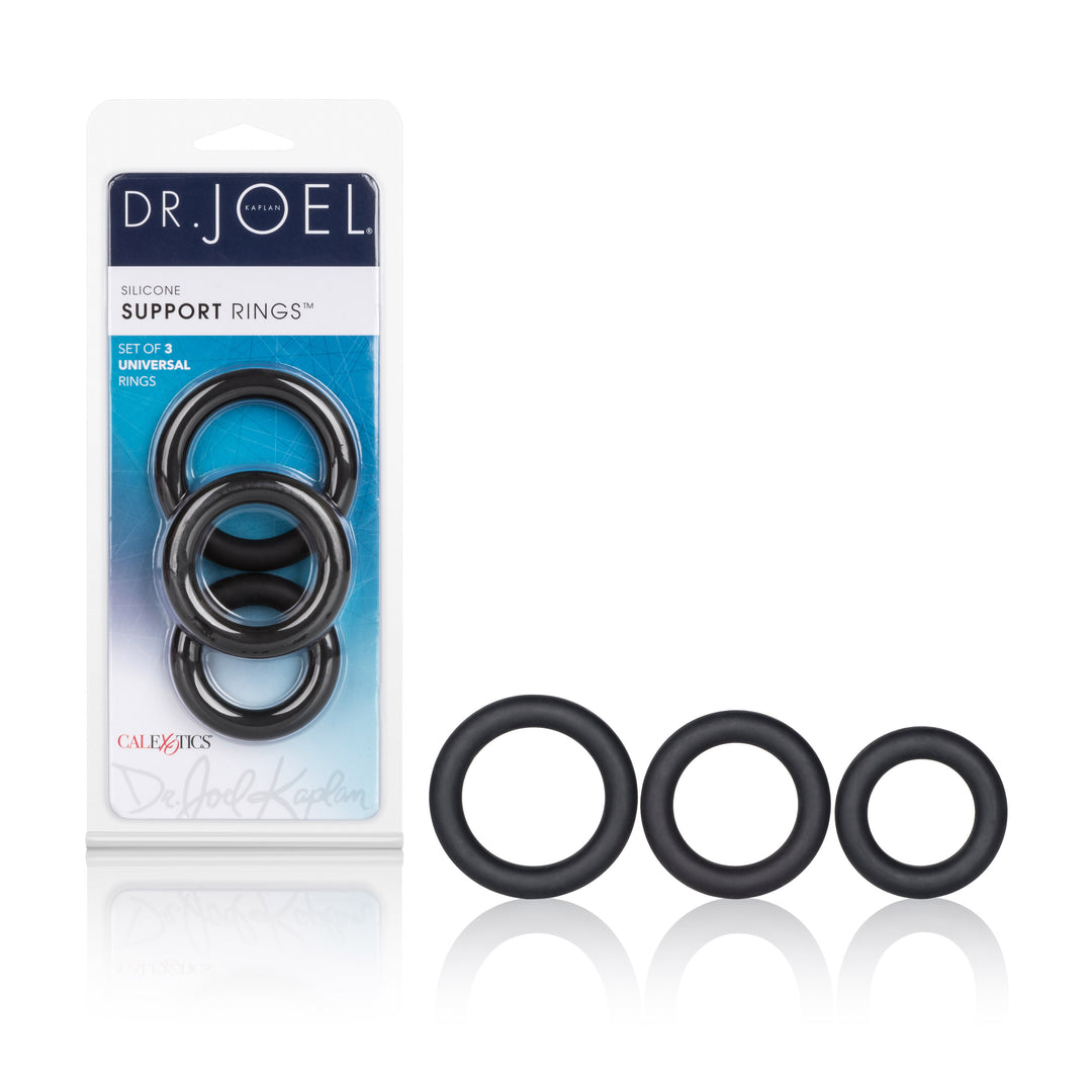 Dr. Joel Kaplan Silicone Support Rings - Black