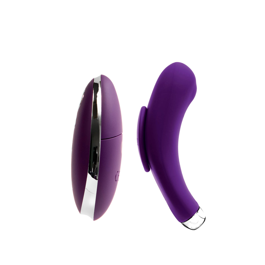 Niki Rechargeable Flexible Magnetic Panty Vibe -  Purple