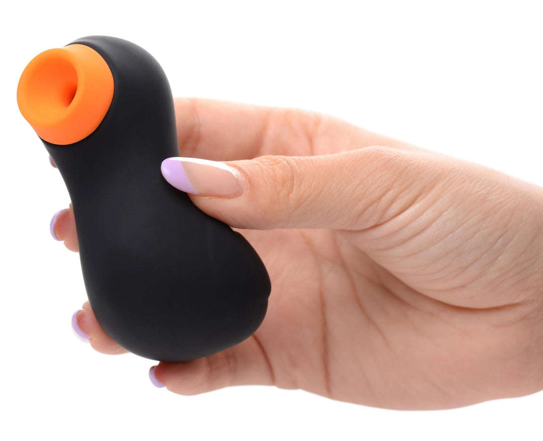 Sucky Ducky Silicone Clitoral Stimulator - Black