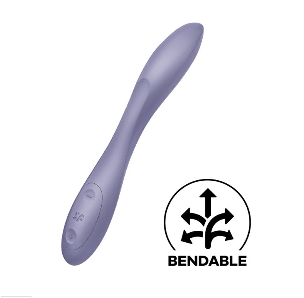 Satisfyer G-Spot Flex 2 - Multi Vibrator - Dark  Violet