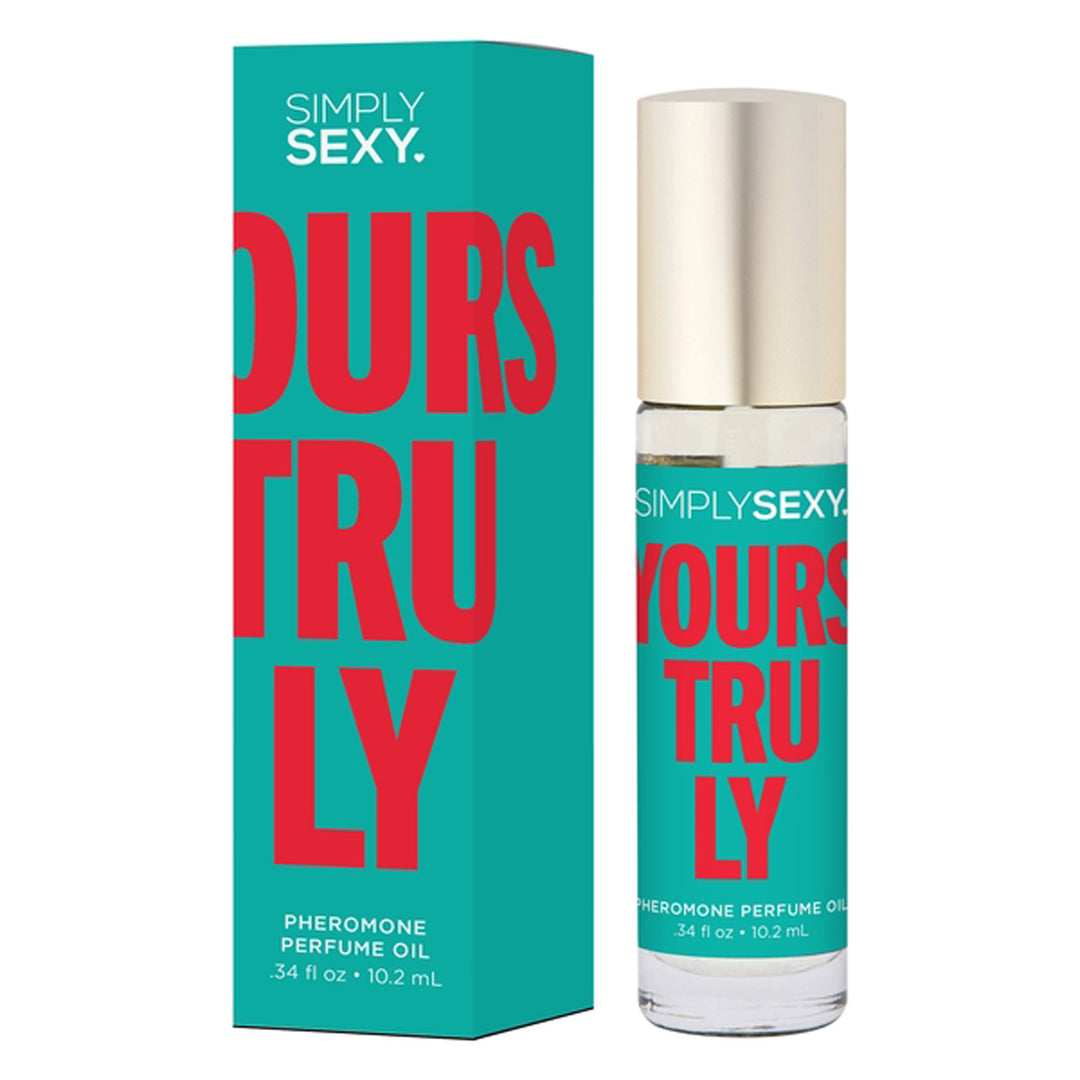 Simply Sexy Pheromone Perfume Oil Yours Truly  Roll on .34 Oz