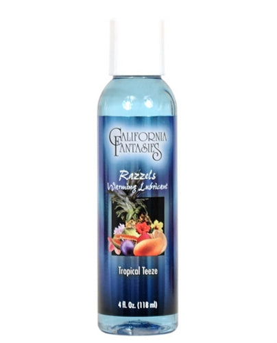 Razzels Warming Lubricant - Tropical Teeze - 4 Oz. Bottle