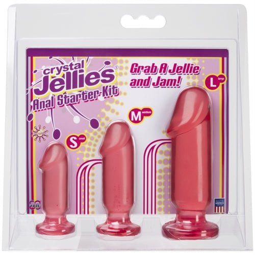 Crystal Jellies Anal Starter Kit - Pink