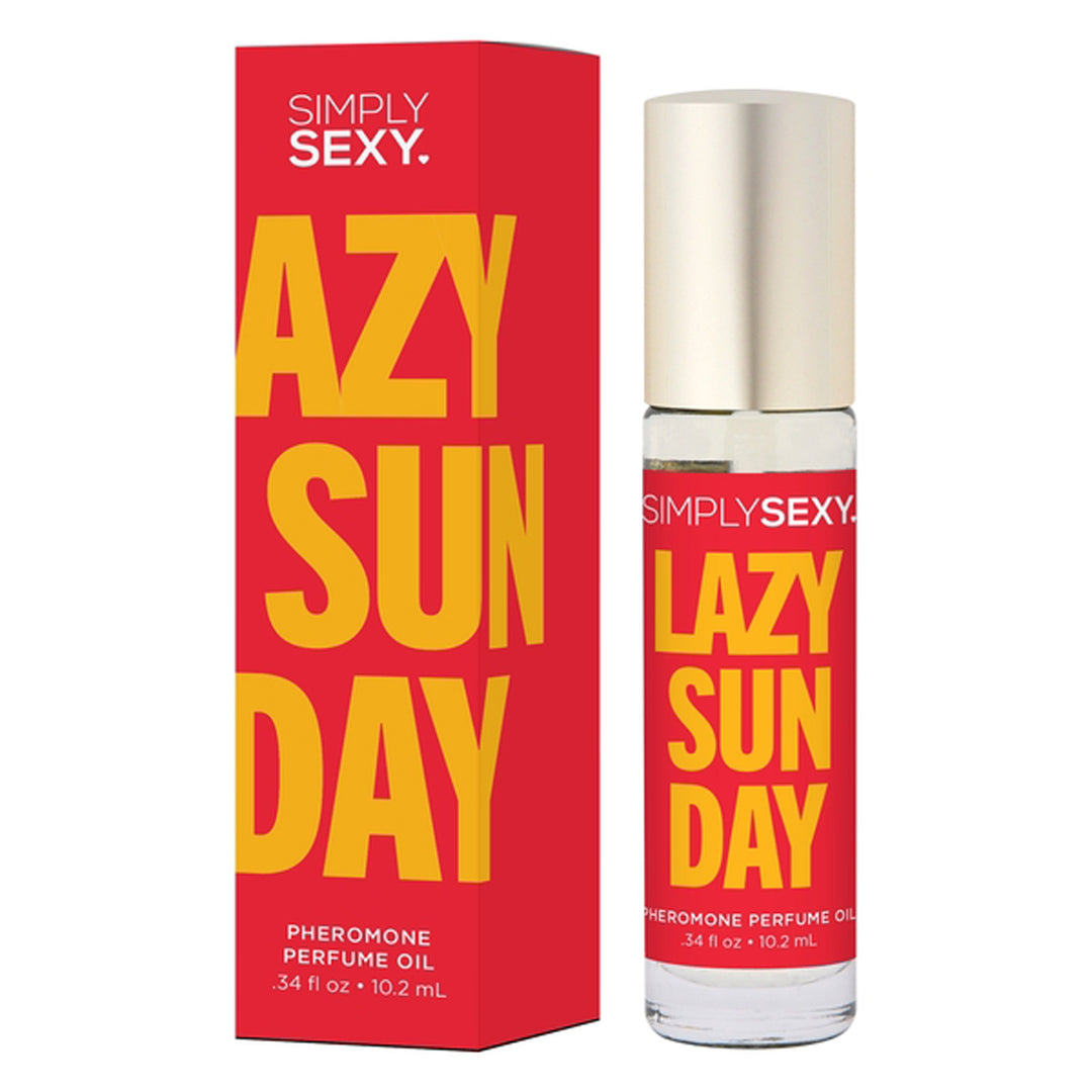 Simply Sexy Pheromone Perfume Oil Lazy Sunday Roll on .34 Oz