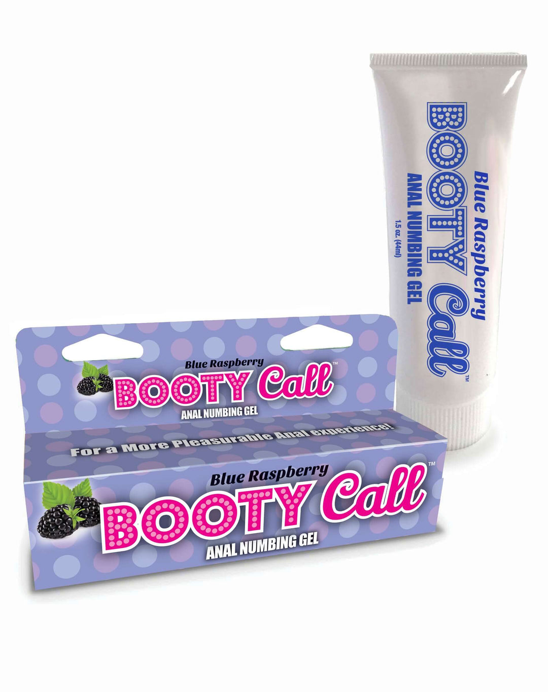 Booty Call - Anal Numbing Gel 1.5 Oz - Blue Raspberry