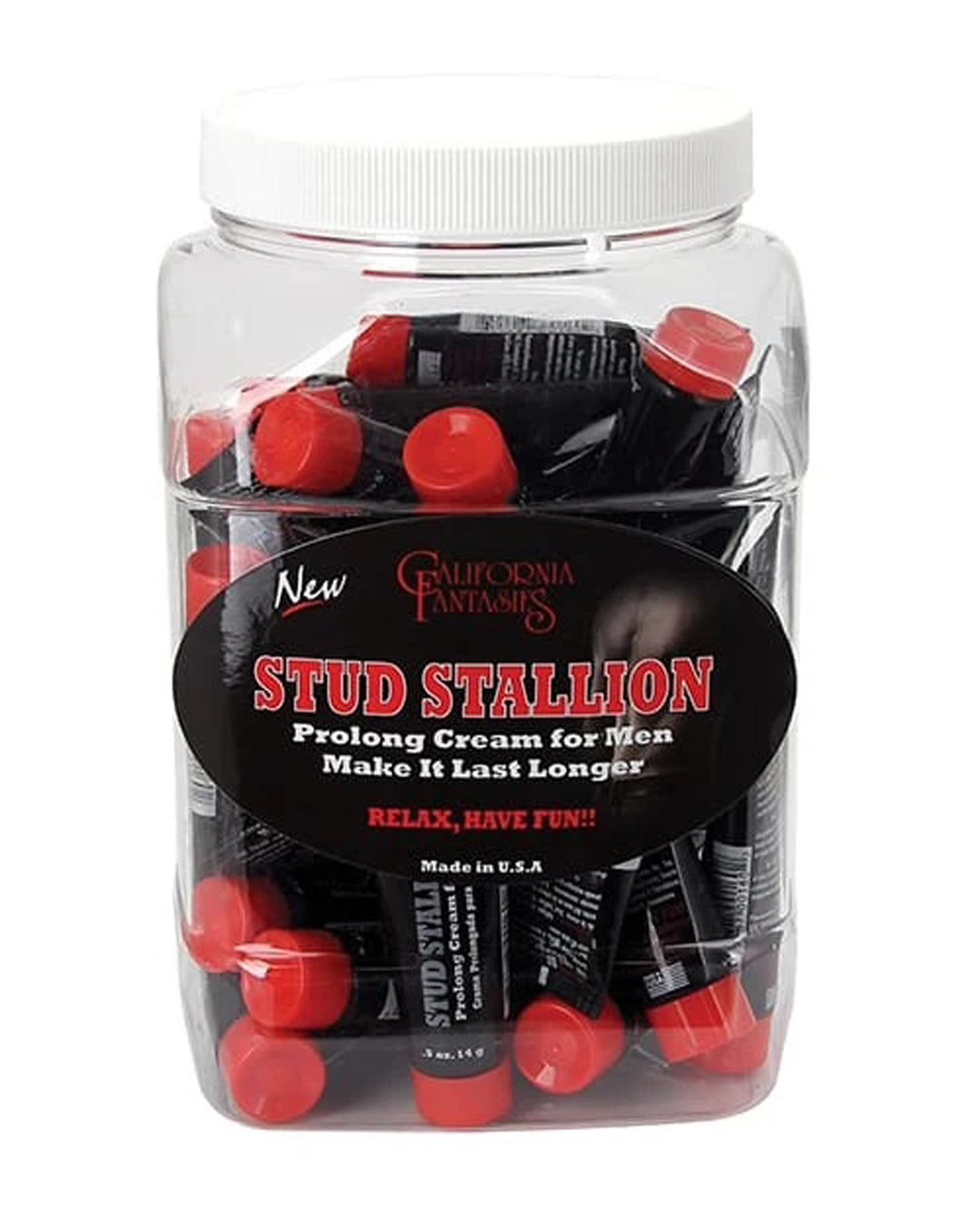 Stud Stallion -36 Count Bowl - 0.5 Oz. Tubes