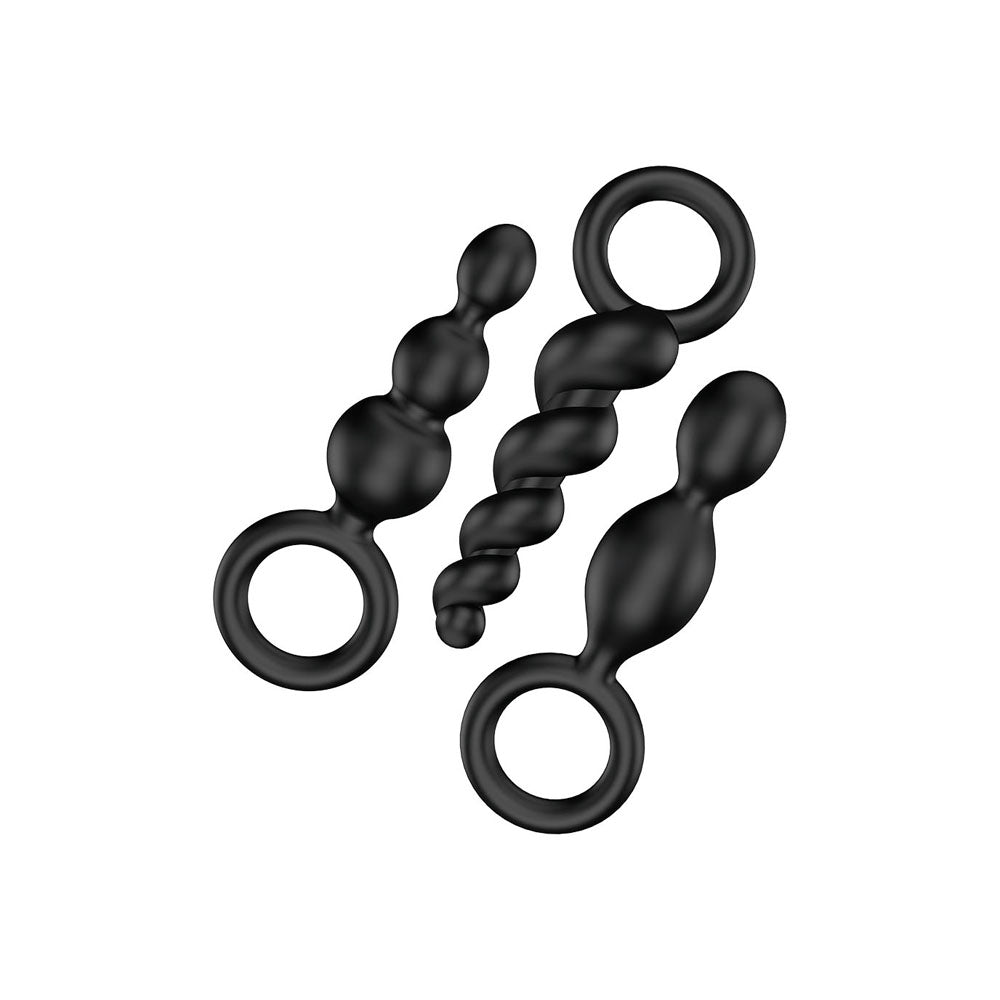 Satisfyer Booty Call Set of 3 - Black