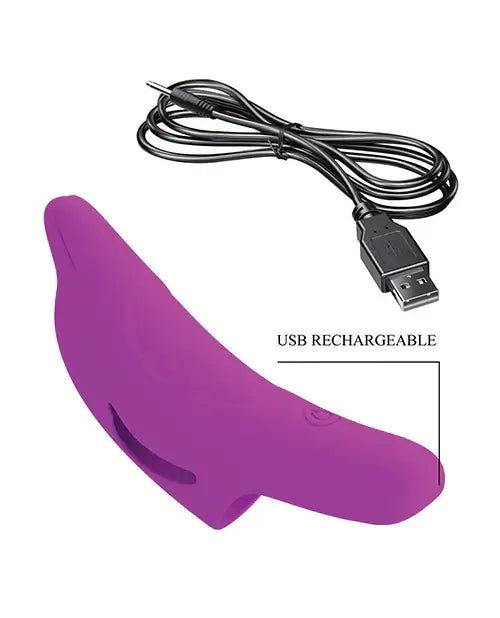 Delphini Dolphin Honey Finger Vibrator - Fuchsia