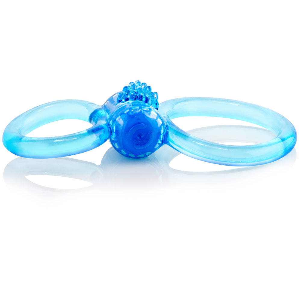 Ofinity Plus - Dual Vibrating Ring - Blue