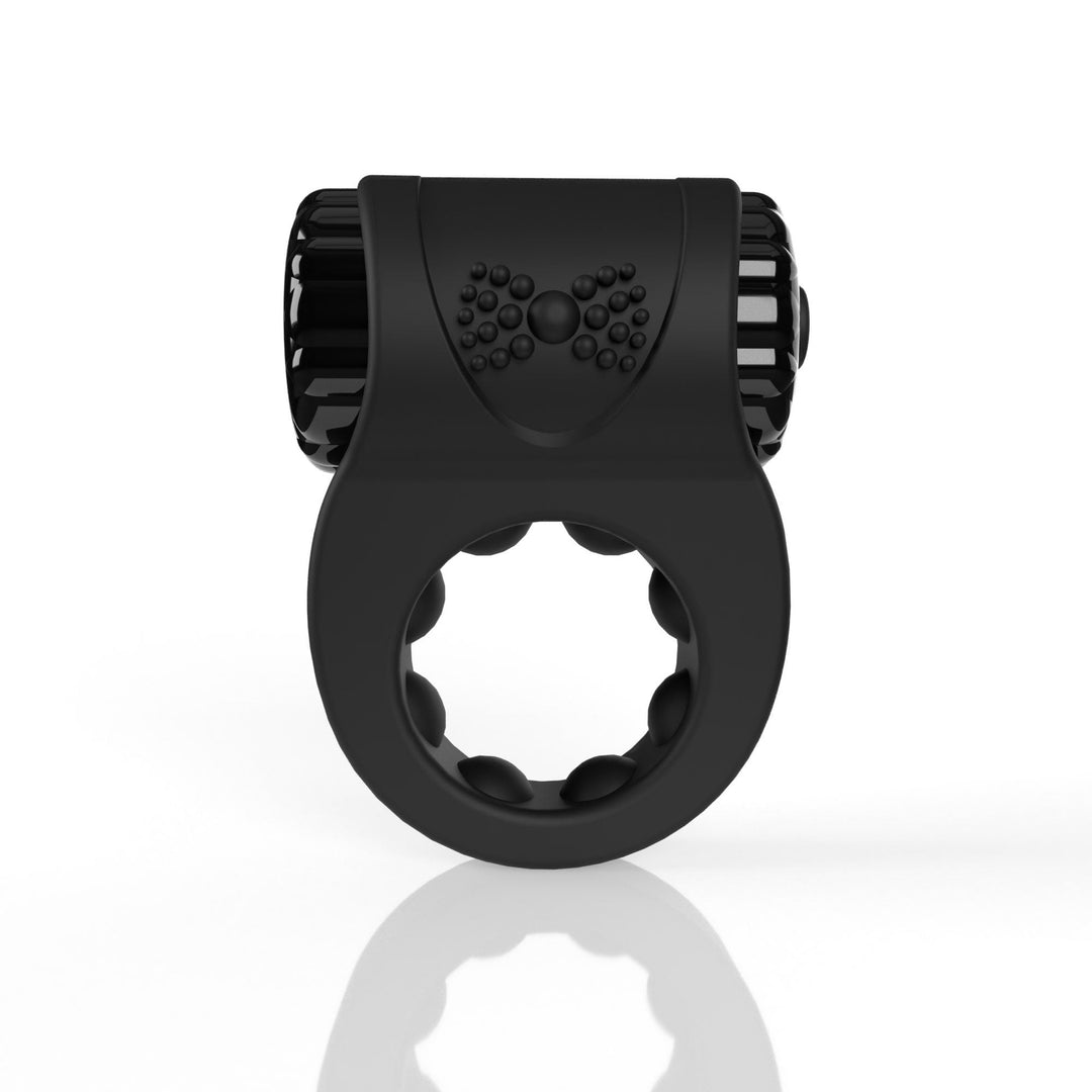 Screaming O - Big O Ritz Rechargeable Vibe Ring -  Black